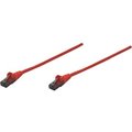 Intellinet Network Solutions Intellinet Patch Cable Cat6 Red 0.5Ft Snagless Boot 347396